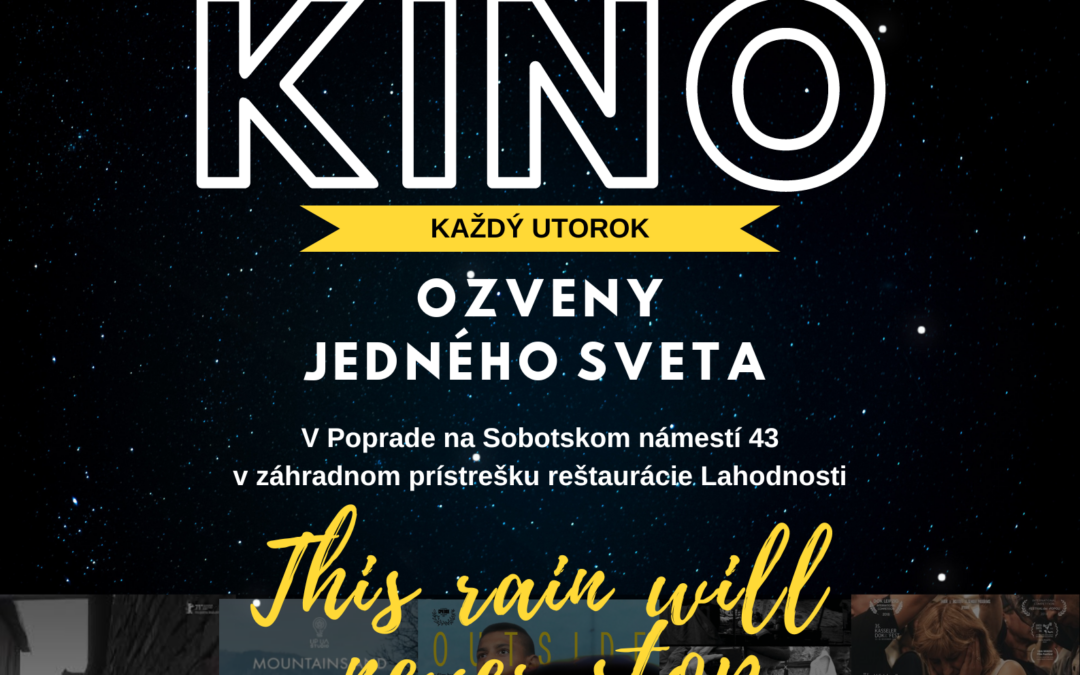 Letné kino – Dážď, čo sa nikdy nekončí