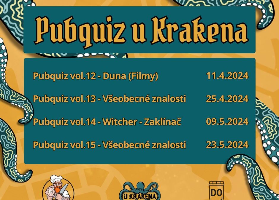 Pubkvíz u Krakena vol. 13: Všeobecné znalosti