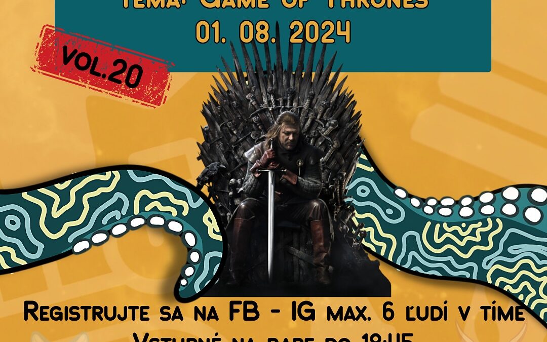 Pubquiz u Krakena vol. 20 – Game of Thrones