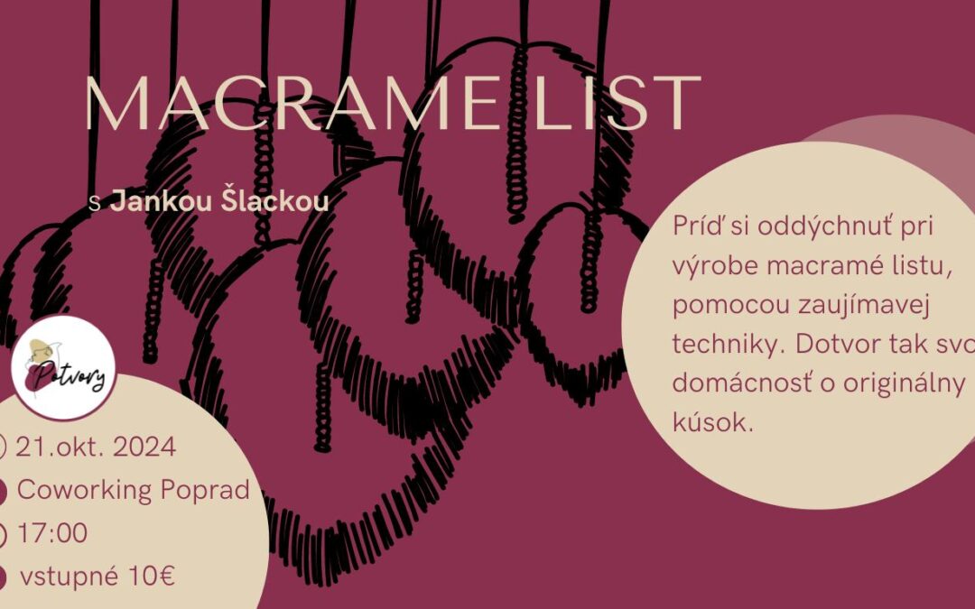 MACRAME LIST