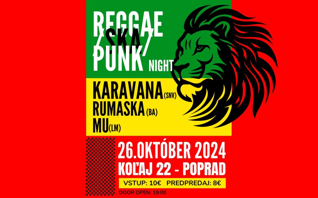 Reggea/ska/punk night