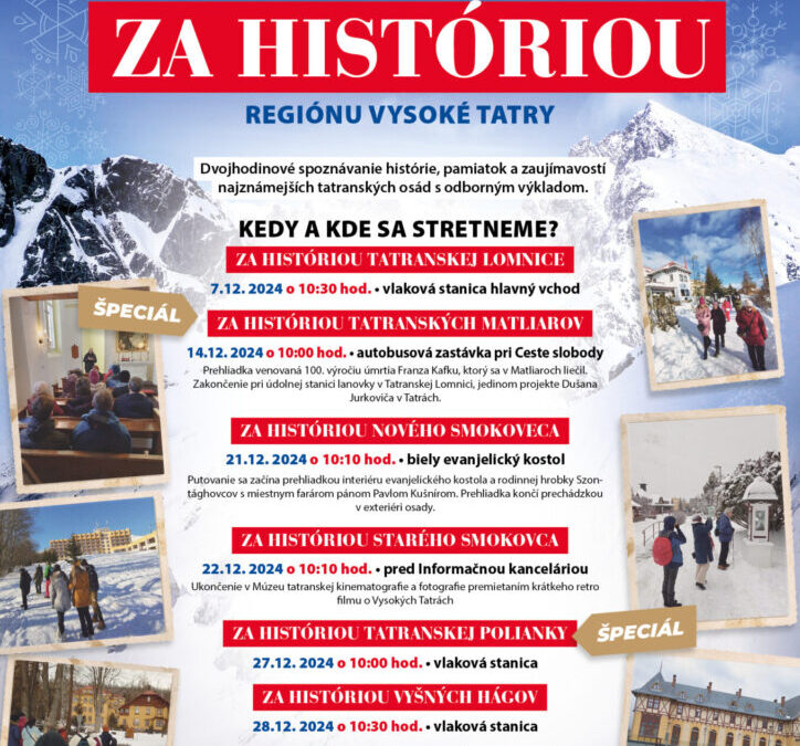 Putovanie za históriou Nového Smokovca