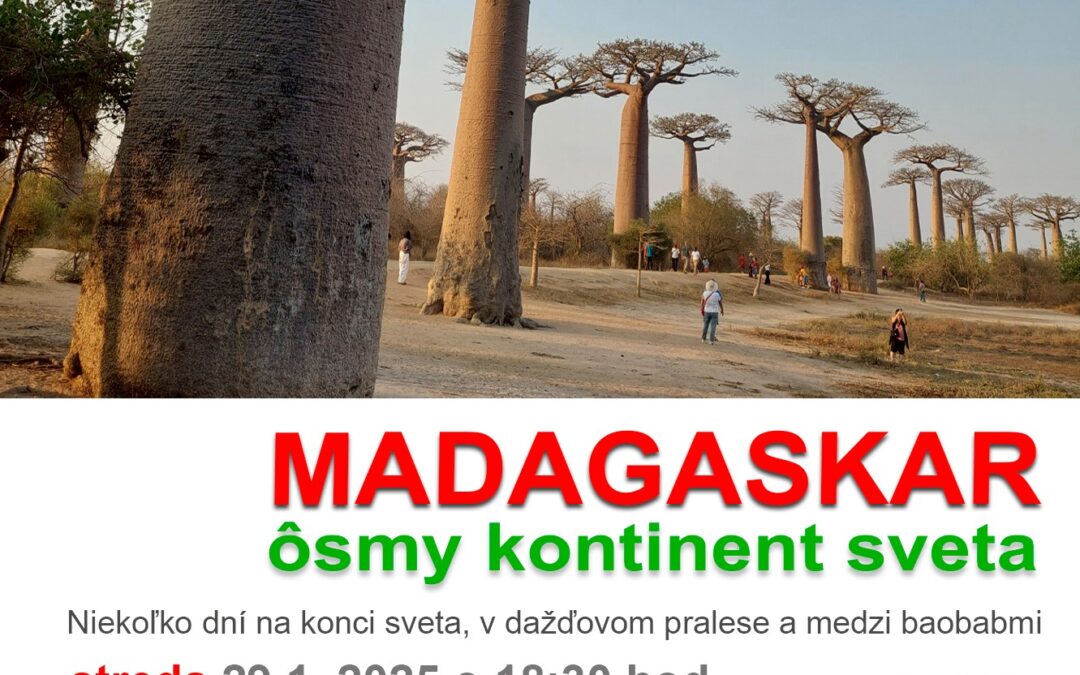 Cestovateľská beseda s Robom Kočanom: MADAGASKAR